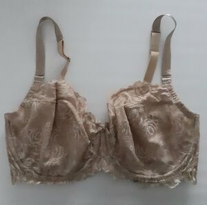 Cacique Unlined Full Coverage Bra 40F